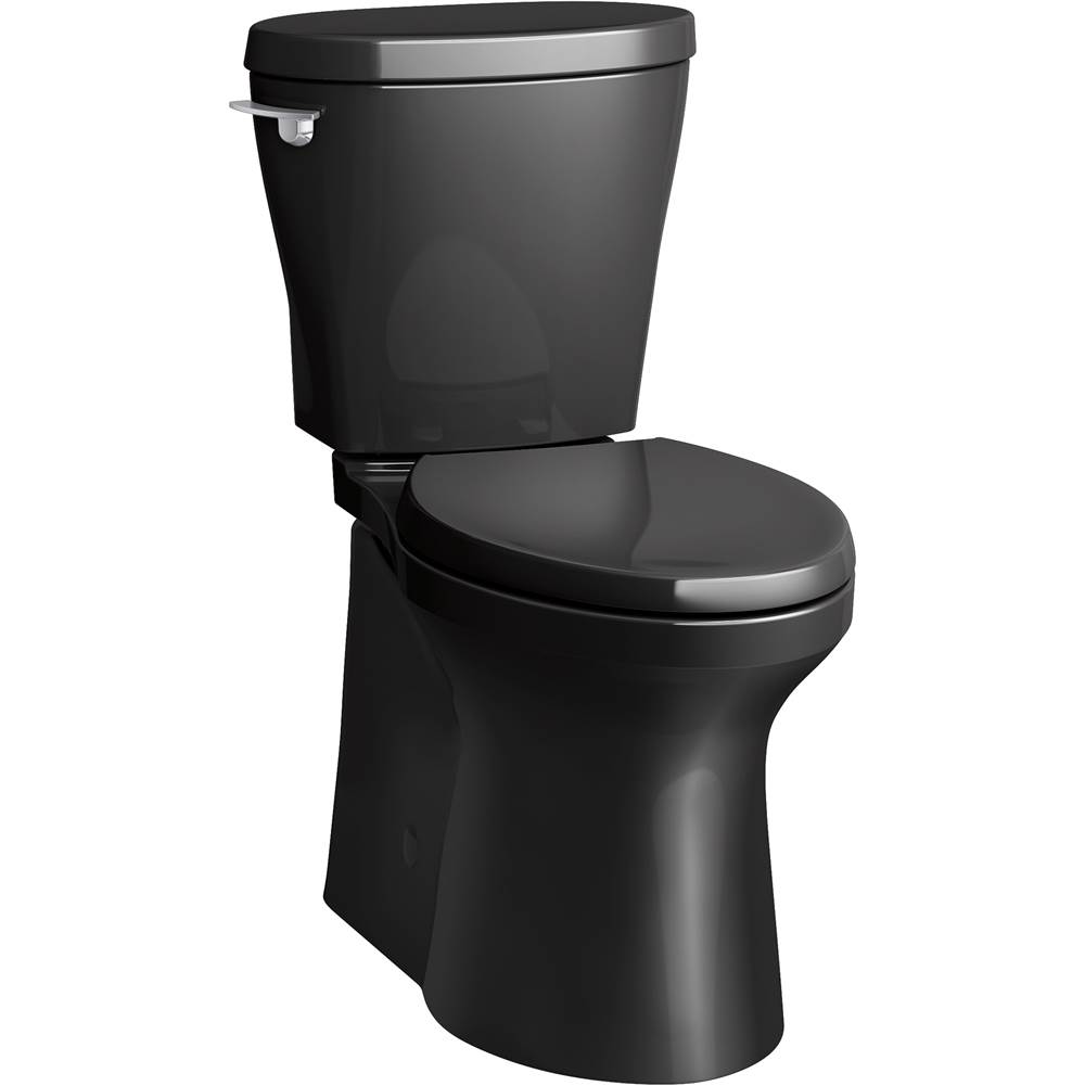 Kohler Betello Comfort Height with Continuous Clean Two-Piece Elongated 1.28 Gpf Toilet with Skirted Trapway