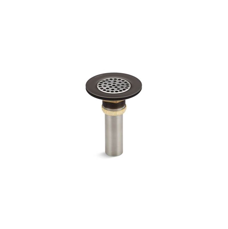Kohler Brass sink drain and strainer with tailpiece for 3-1/2'' to 4'' outlet