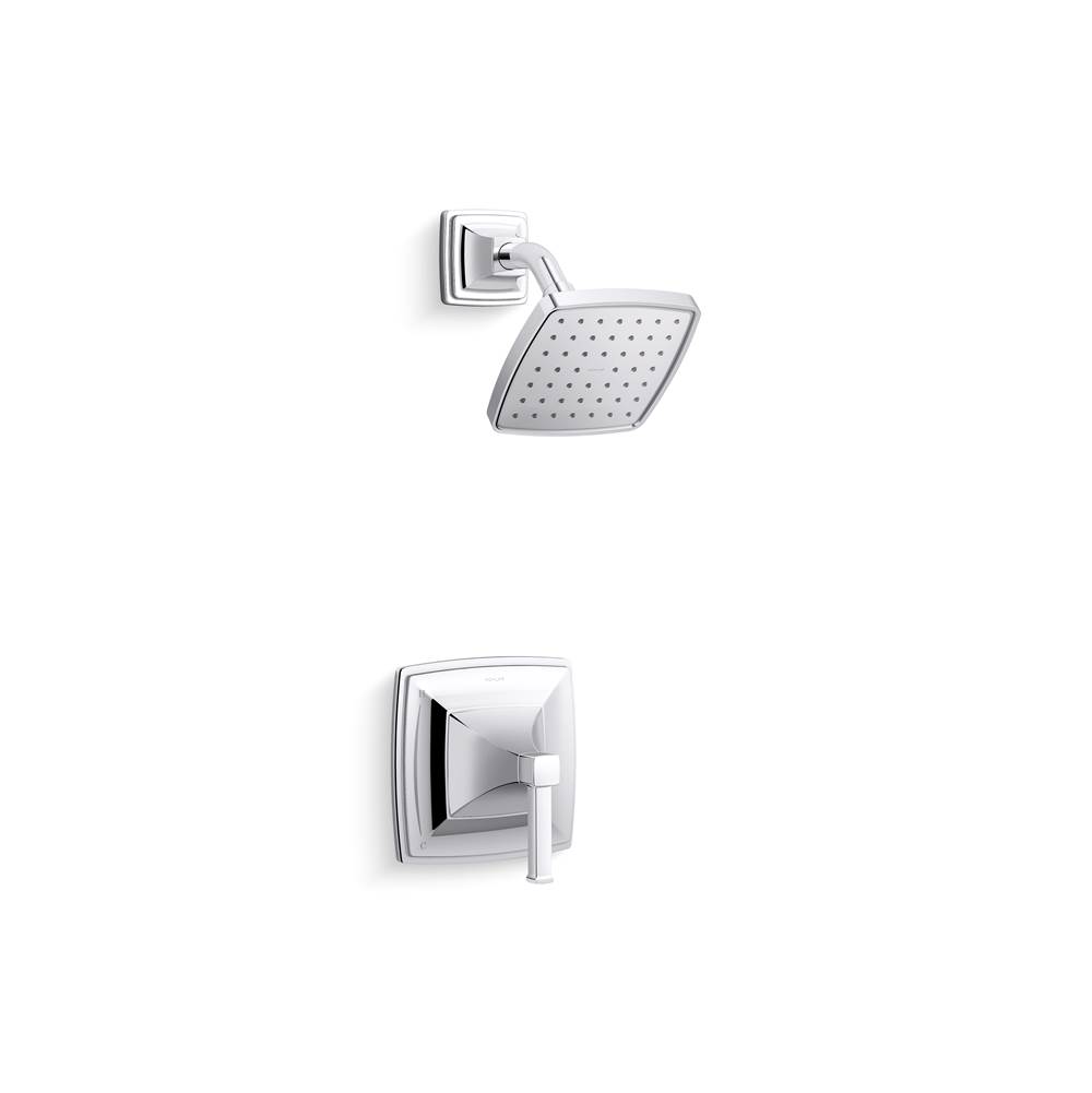 Kohler Riff Rite-Temp Shower Faucet Trim Set With 1.75 GPM Showerhead