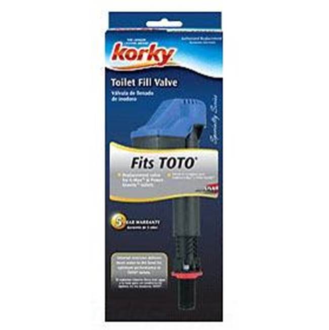 Korky Toilet Repair - Toilet Tank Fill Valves