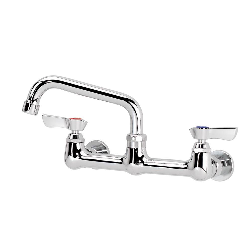 Krowne Silver Series 8'' Center Wall Mount Faucet With 6'' Spout