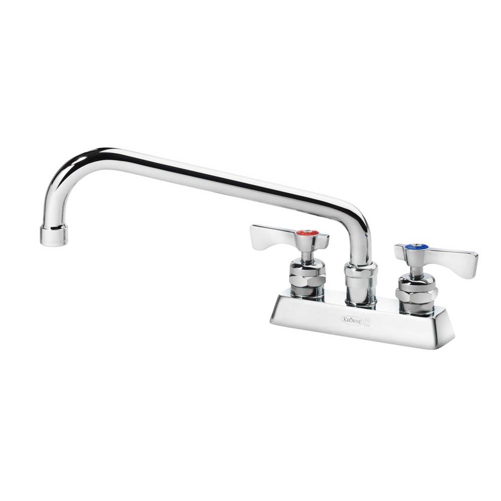 Krowne Royal Series 4'' Center Deck Mount Faucet With 10'' Spout