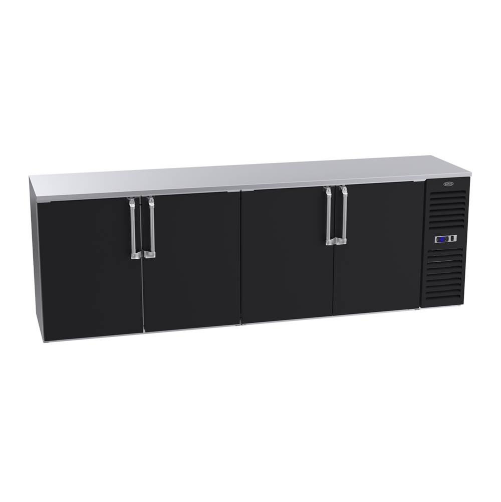 Krowne Krowne Royal 108'' Self Contained Backbar,Right Cabinet With Bv Left Left Right Left Doors And Ss Top