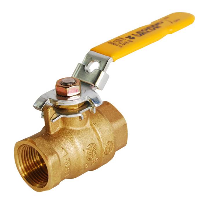 Legend Valve 3/4'' T-1002LD Forged Brass Full Port Ball Valve with Locking Device