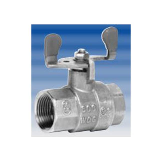 Matco Norca 1/2''IP BALL VALVE W/STAINLESS STEEL TEE HDL F.P. 600 WOG CSA NOT FOR POTABLE WATER USE IN CA,VT