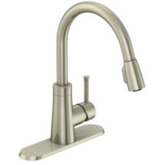 MATCO-NORCA AE-325S Bar Faucet 10" Spout Brushed Nickel Finish 