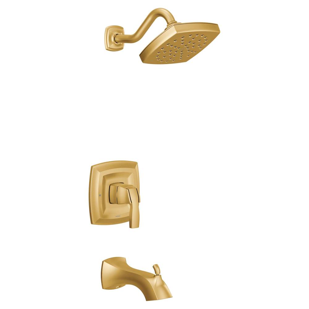 Moen Voss M-CORE 3-Series 1-Handle Eco-Performance Tub and Shower Trim Kit in Brushed Gold (Valve Sold Separately)