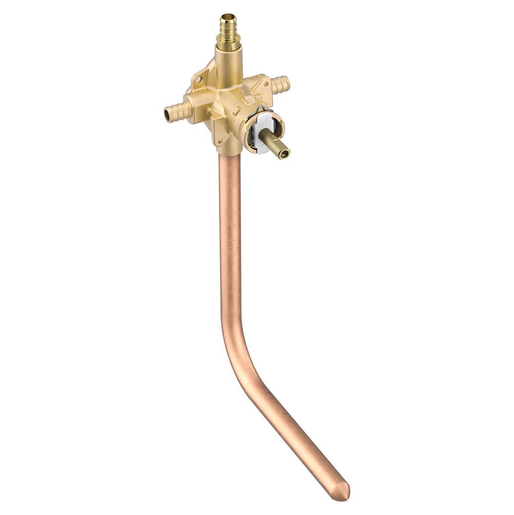 Moen M-Pact Includes Bulk Pack Posi-Temp 1/2'' Crimp Ring PEX With Cc/Ips Tub Connection Pressure Balancing