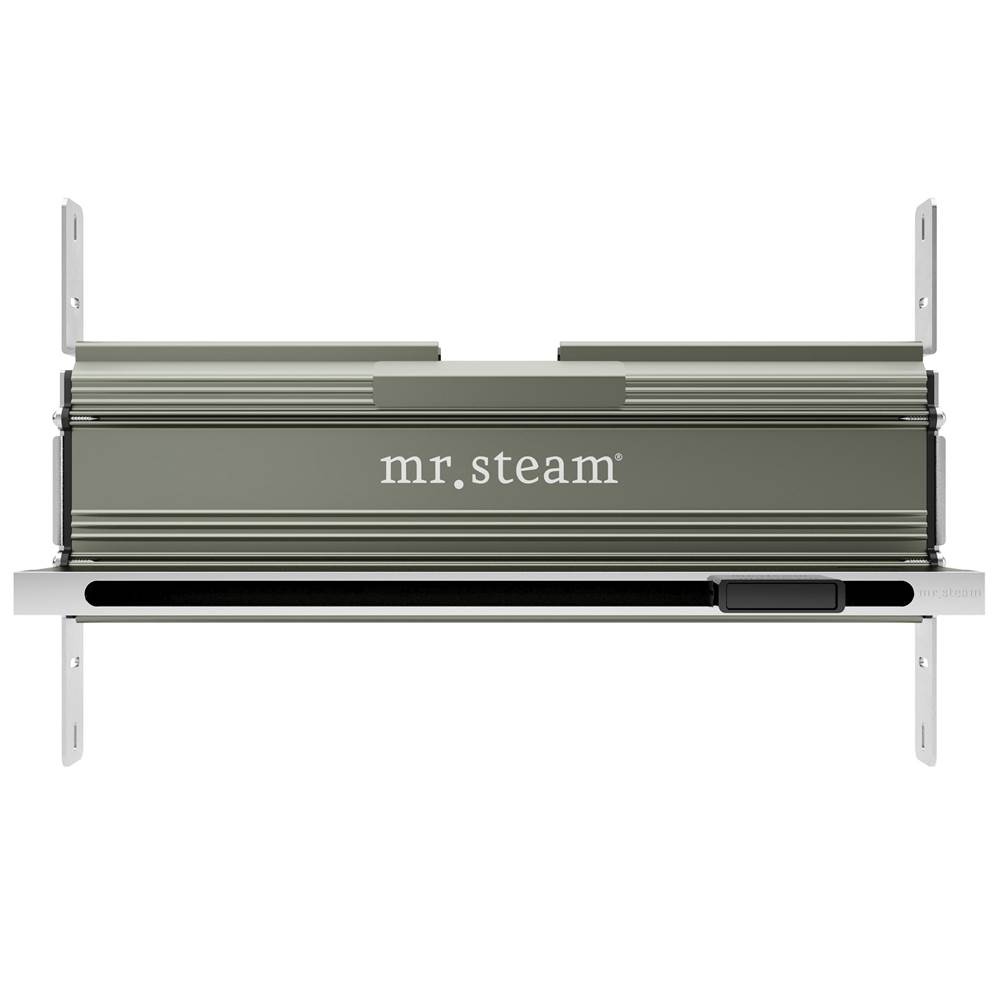 Mr. Steam Linear 16 in. W. Steamhead with AromaTherapy Reservoir in Polished Chrome