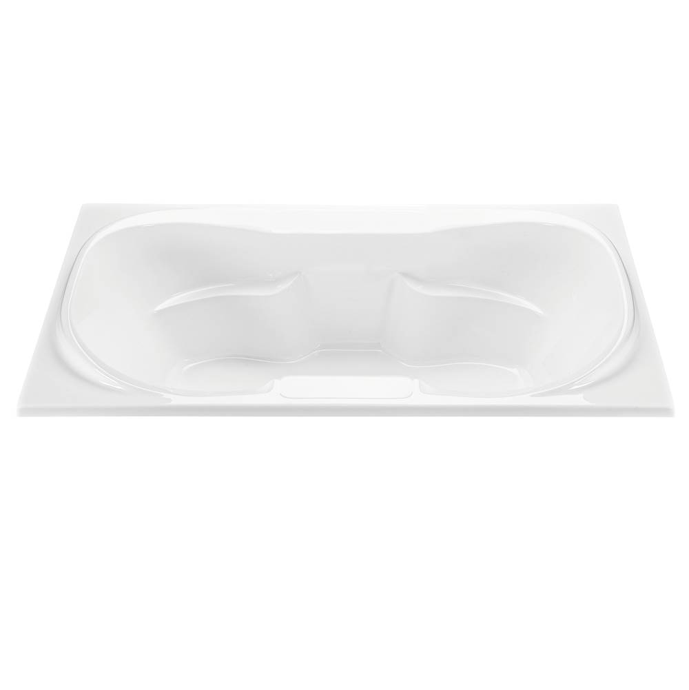 MTI Baths Tranquility 1 Acrylic Cxl Drop In Air Bath Elite - White (72X42)
