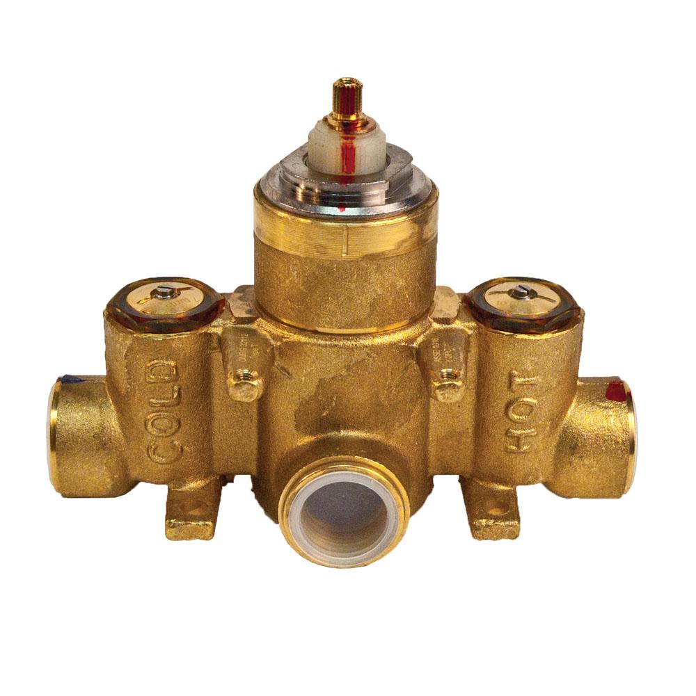 Newport Brass 3/4'' Thermostatic Rough-in Valve. Temperature control only. Must use with separate stop/volume control.