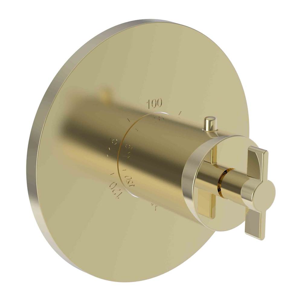 Newport Brass Tolmin 3/4'' Round Thermostatic Trim Plate with Handle
