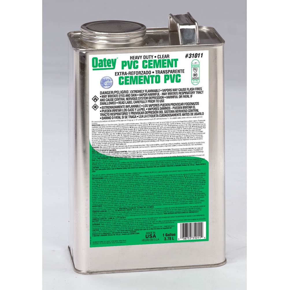 Oatey Gal Pvc Heavy Duty Clear Cement