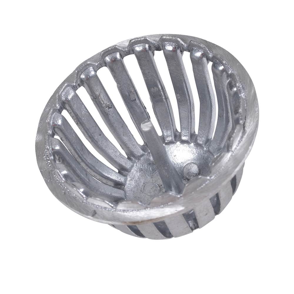 Oatey 4 In. Bottom Aluminum Dome Strainer
