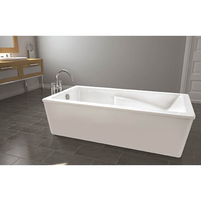 Oceania Baths Suite Alcove 60 x 31, SuperAeroMassage Bathtub, Glossy White