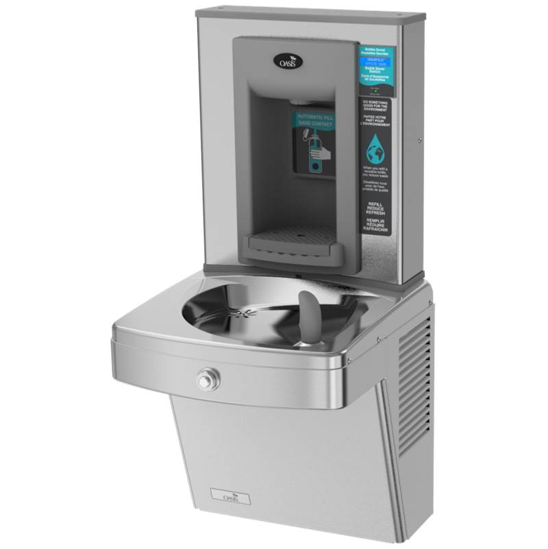 Oasis Water Coolers and Fountains Vandal Resistant Versacooler Ii W/ Electronic Bottle Filler