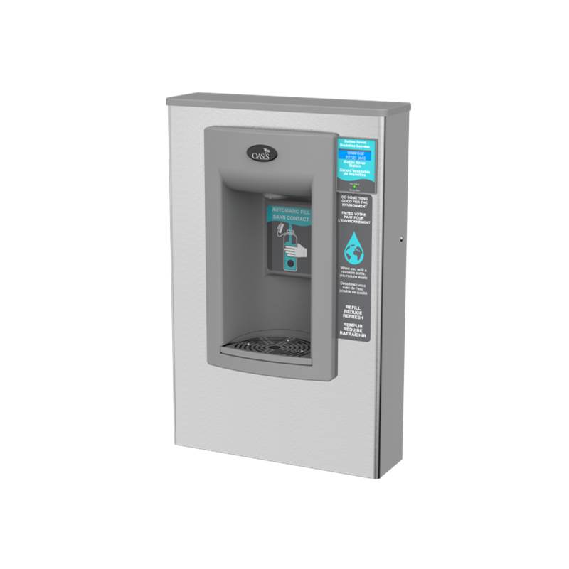 Oasis Water Coolers and Fountains Surface Mounted Electronic Bottle Filler