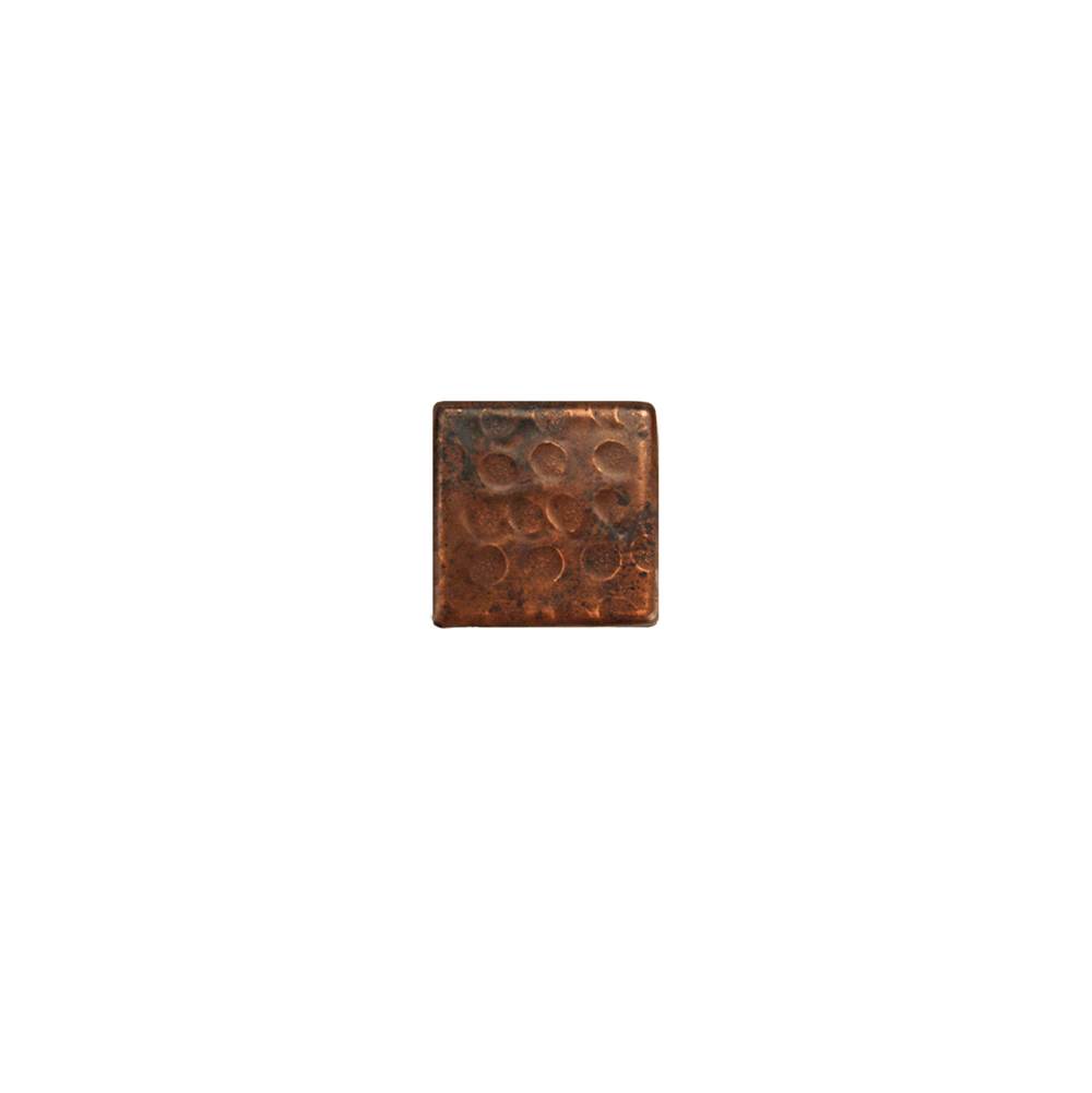 Premier Copper Products 2'' x 2'' Hammered Copper Tile