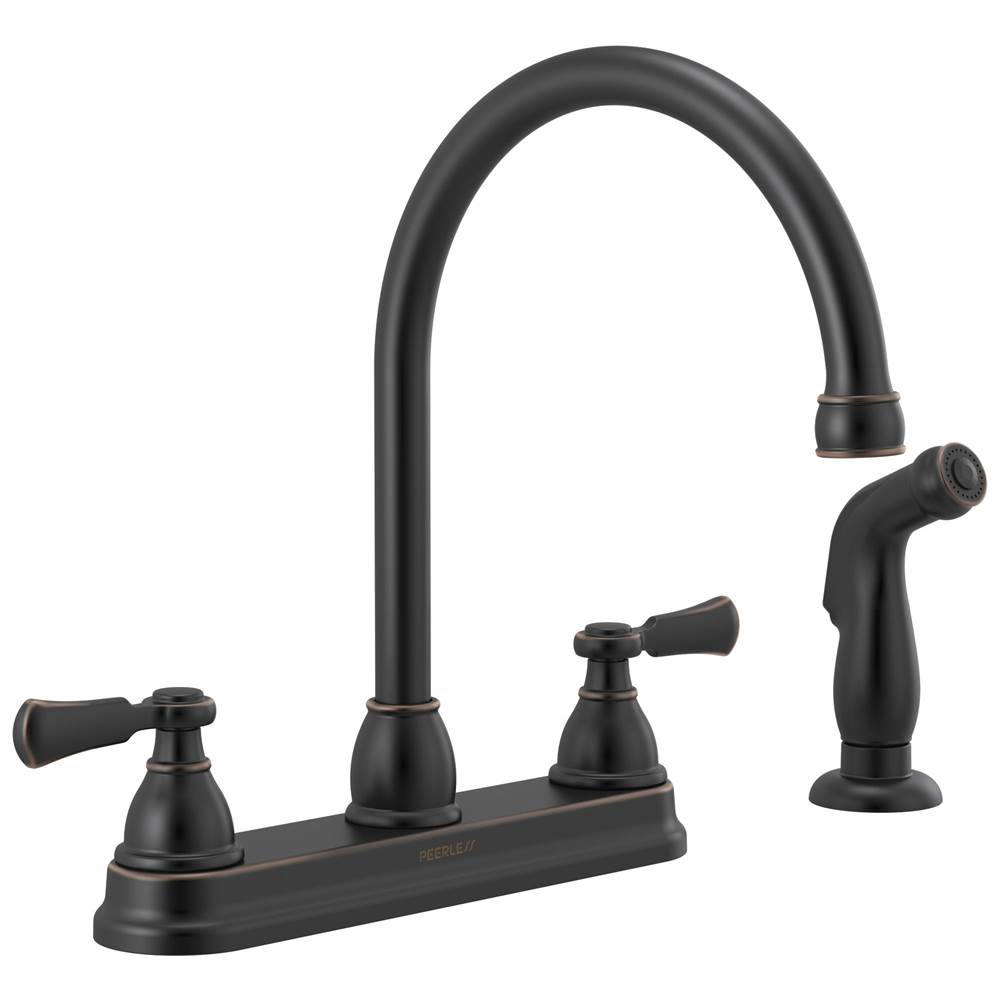 Peerless Elmhurst® Two-Handle Kitchen Faucet with Spray