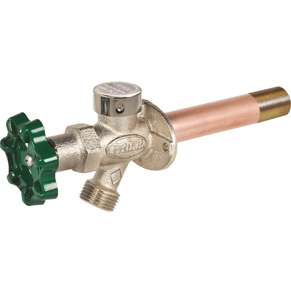 Prier Products Heavy Duty 8 in. Anti-Siphon Wall Hydrant With 3/4 in. Push-On Inlet