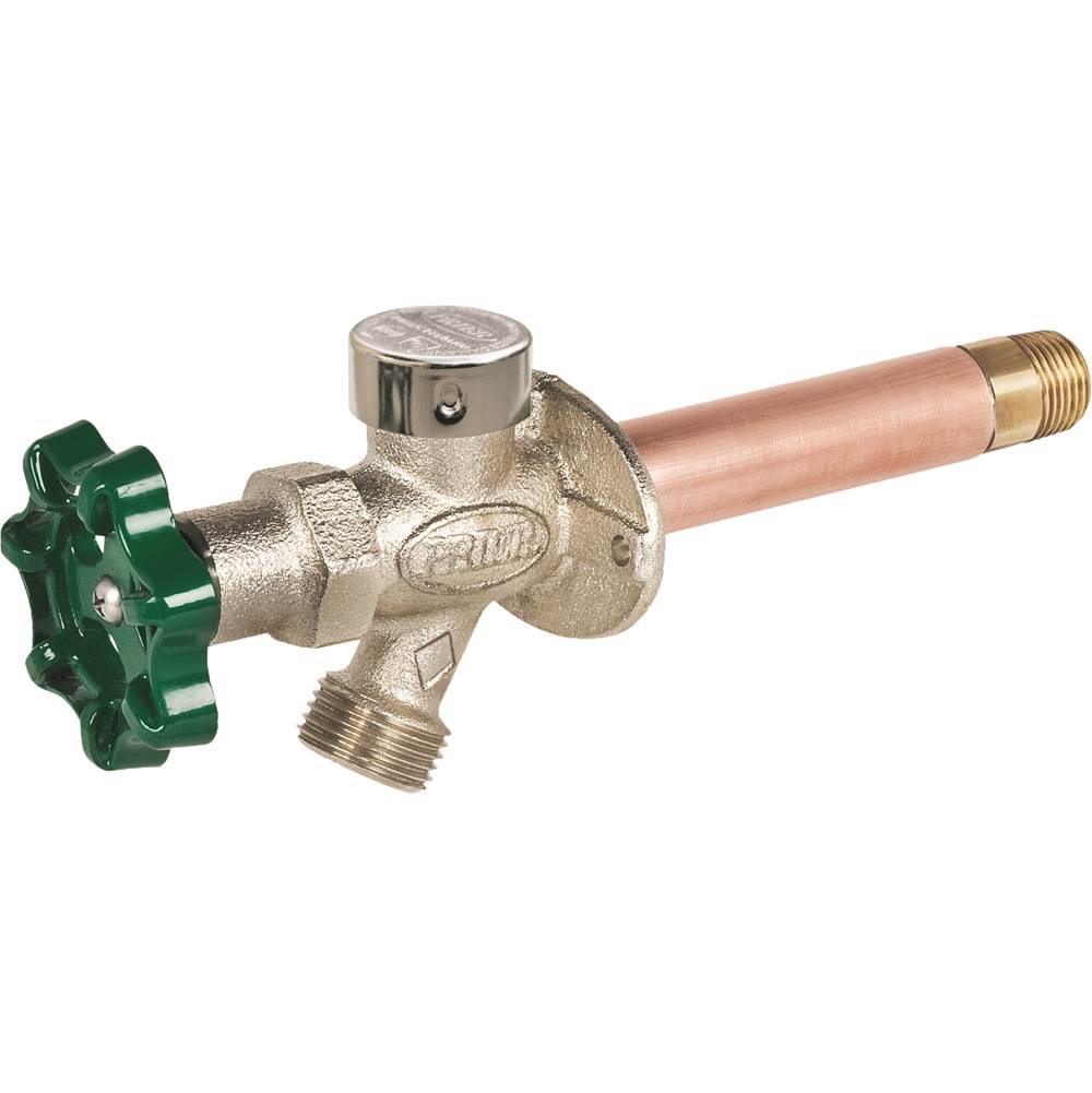 Prier Products C-144T 6'' Anti-Siphon Wall Hydrant - 3/4''Mptx1/2''Fpt - Diamond