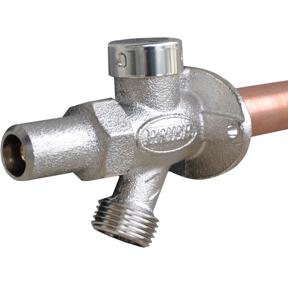 Prier Products C-244X 6'' Loose Key - Anti-Siphon Wall Hydrant - 1/2''Pex