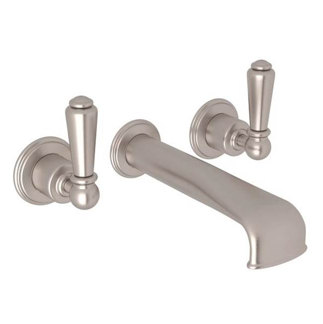 Rohl Edwardian™ Wall Mount Tub Filler Trim With U-Spout