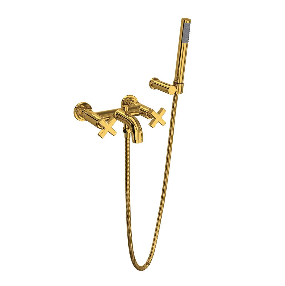 Rohl Lombardia® Exposed Wall Mount Tub Filler