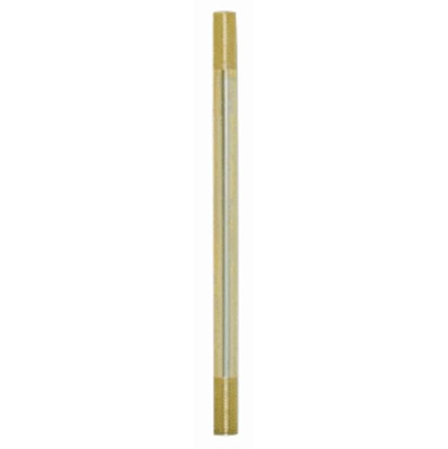 Satco 4'' Brass Plated Pipe