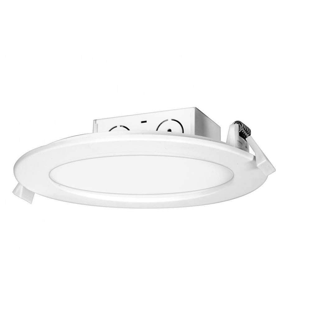 Satco 11.6 W LED Direct Wire Downlight, Edge-lit, 5-6'', 4000K, 120 V, Dimmable