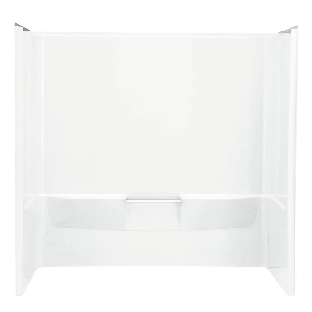Sterling Plumbing Performa 2 60 in. X 29 in. Bath/Shower Wall Set With Aging In Place Backerboards