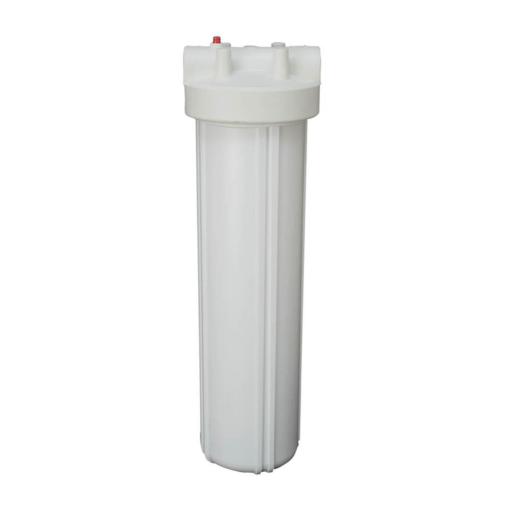 Sterling Water Treatment 3/4'' White Housing & Cap, 20'', w/ Wrench