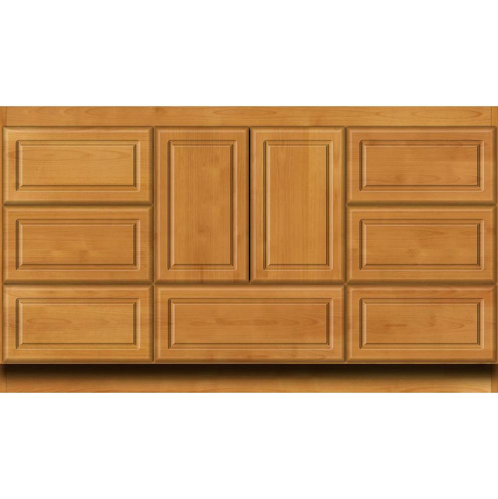 Strasser Woodenworks 60 X 18 X 34.5 Simplicity Vanity Ultra Nat Alder Sb