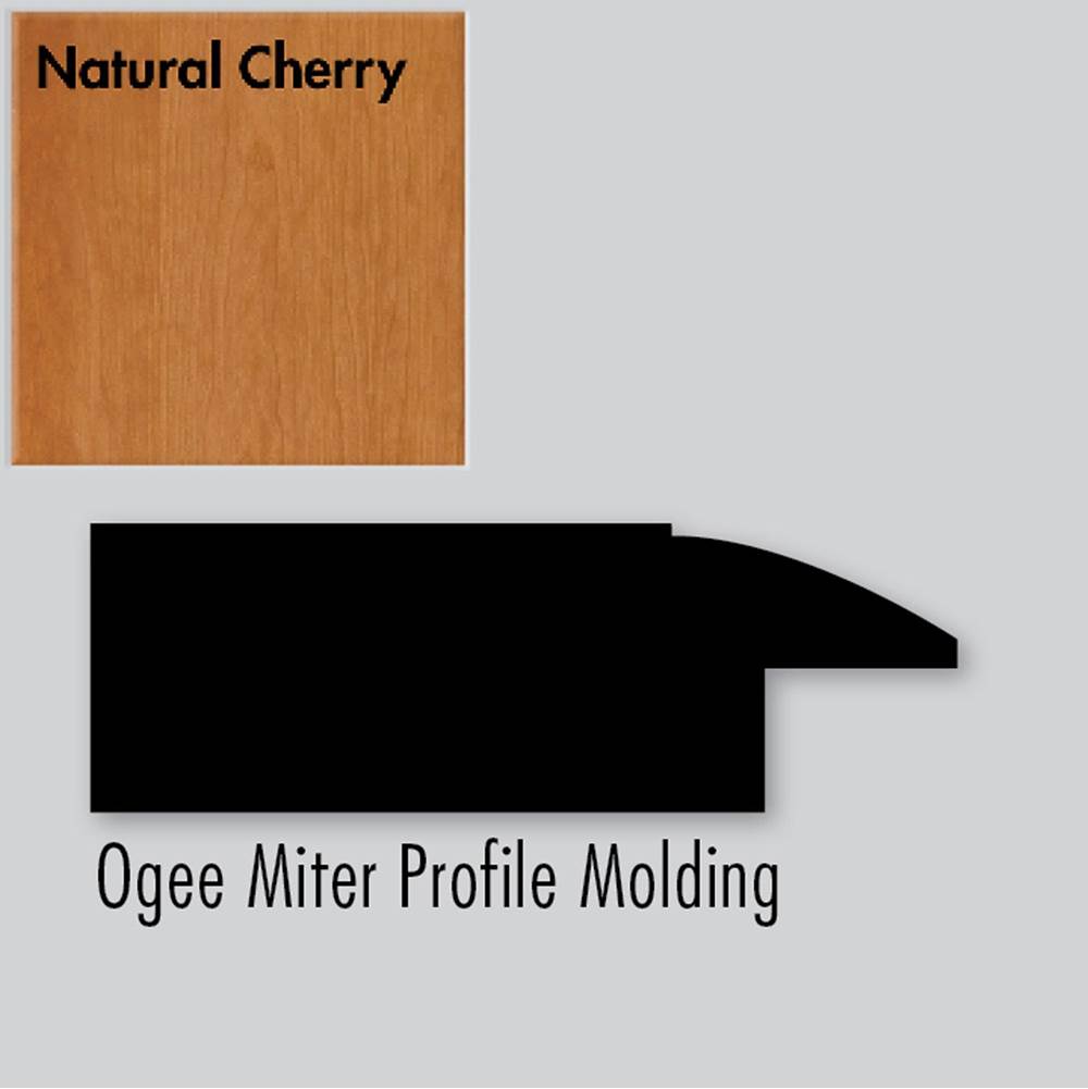 Strasser Woodenworks 2.25 X .75 X 72 Molding Ogee Miter Nat Cherry