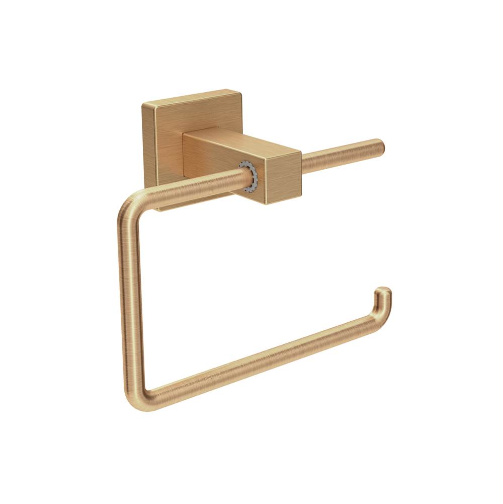 Symmons Duro Wall-Mounted Toilet Paper Holder in Brushed Bronze