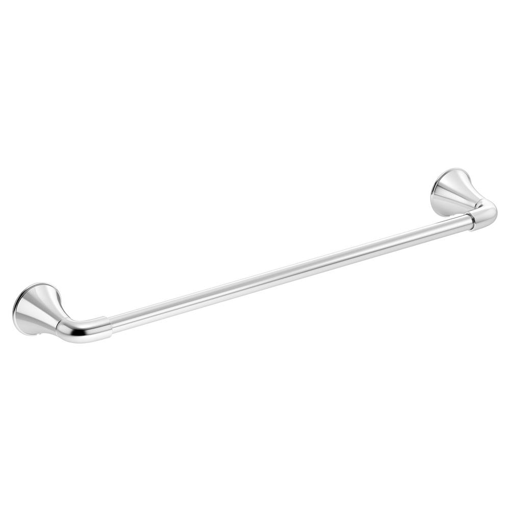 Symmons Elm 24 in. Wall-Mounted Towel Bar in Polished Chrome