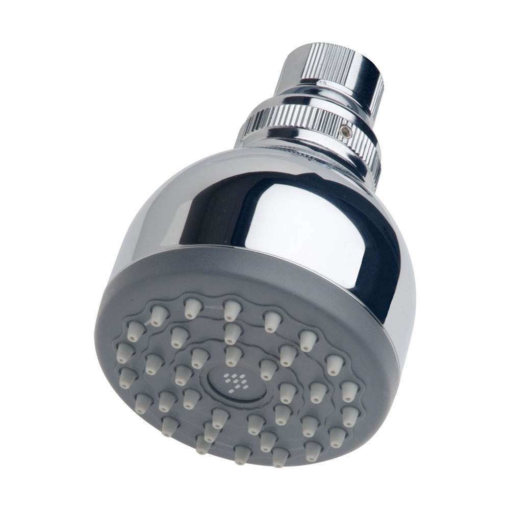 Symmons 1-Spray 2.8 in. Fixed Showerhead in Polished Chrome (1.2 GPM)
