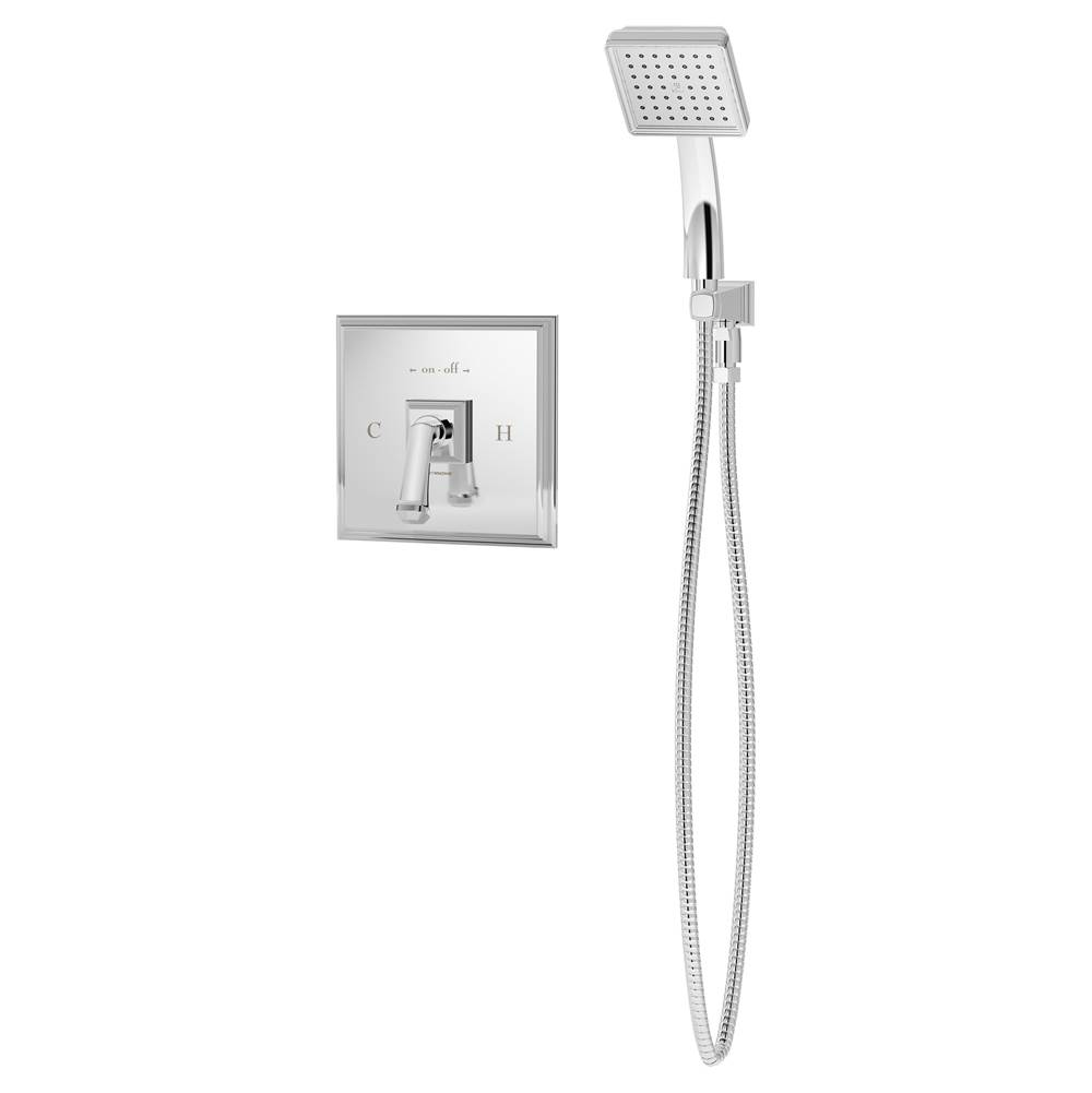 Symmons Oxford Single Handle 1-Spray Hand Shower Trim in Polished Chrome - 1.5 GPM (Valve Not Included)