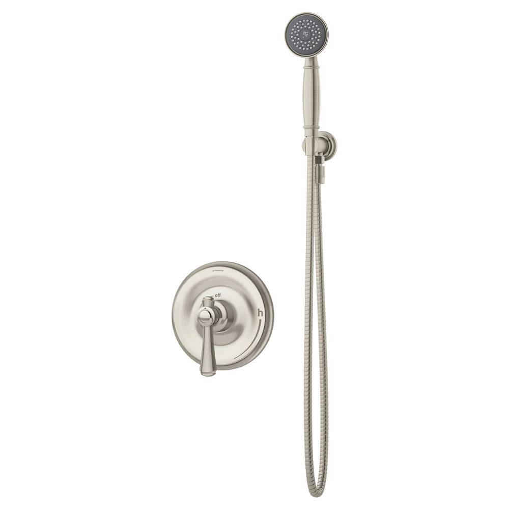 Symmons Degas Single Handle 1-Spray Hand Shower Trim in Satin Nickel - 1.5 GPM (Valve Not Included)