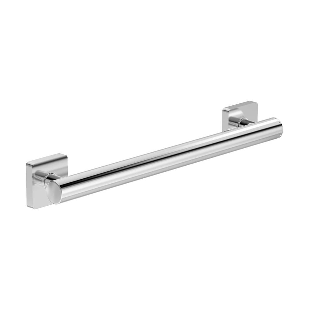 Symmons Duro 18 in. Wall-Mounted ADA Grab Bar in Polished Chrome