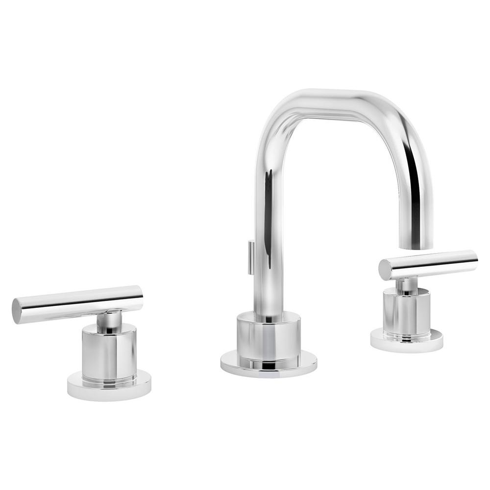 Symmons Dia Widespread 2-Handle Bathroom Faucet with Drain Assembly in Polished Chrome (1.5 GPM)
