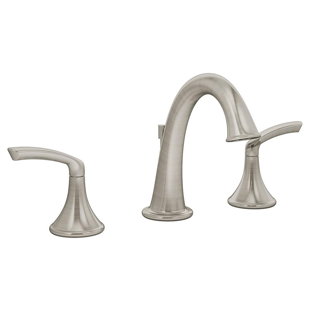 Symmons Elm Widespread 2-Handle Bathroom Faucet with Drain Assembly in Satin Nickel (1.0 GPM)