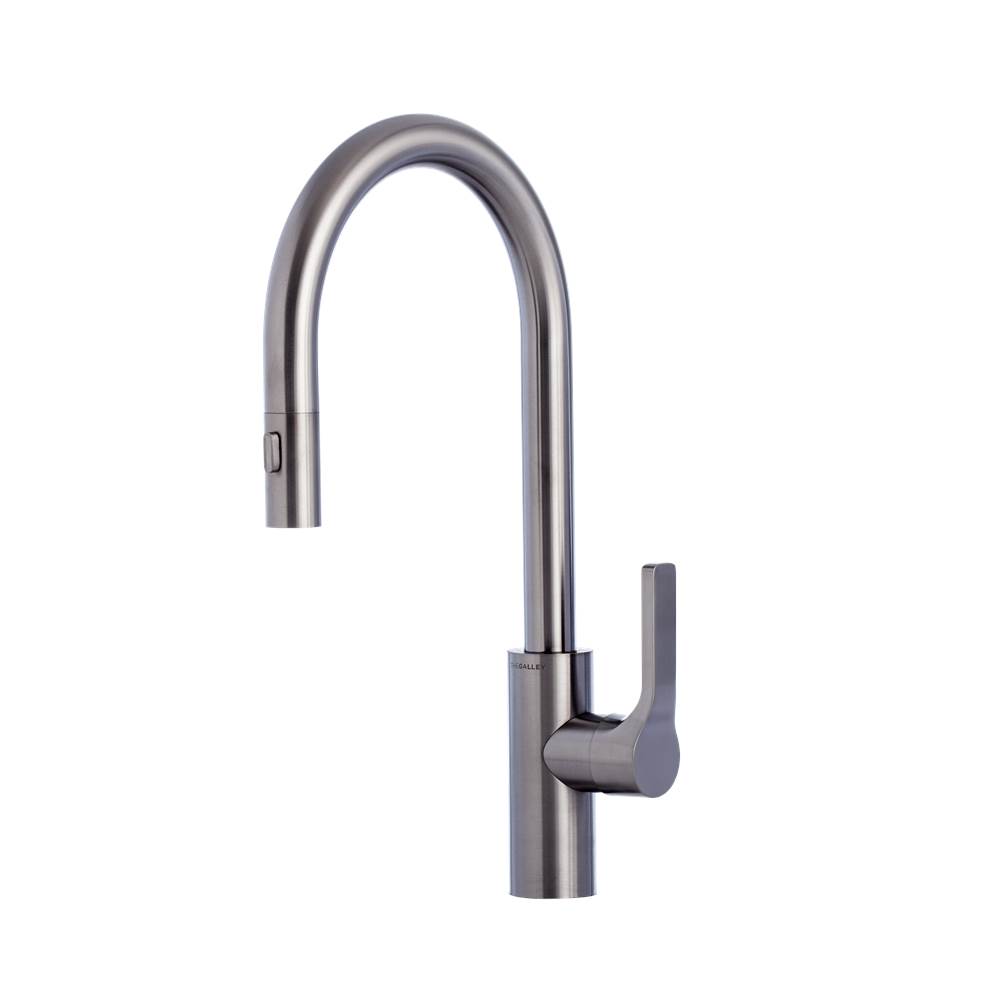 The Galley Ideal BarTap Eco-Flow in PVD Gun Metal Gray  Stainless Steel