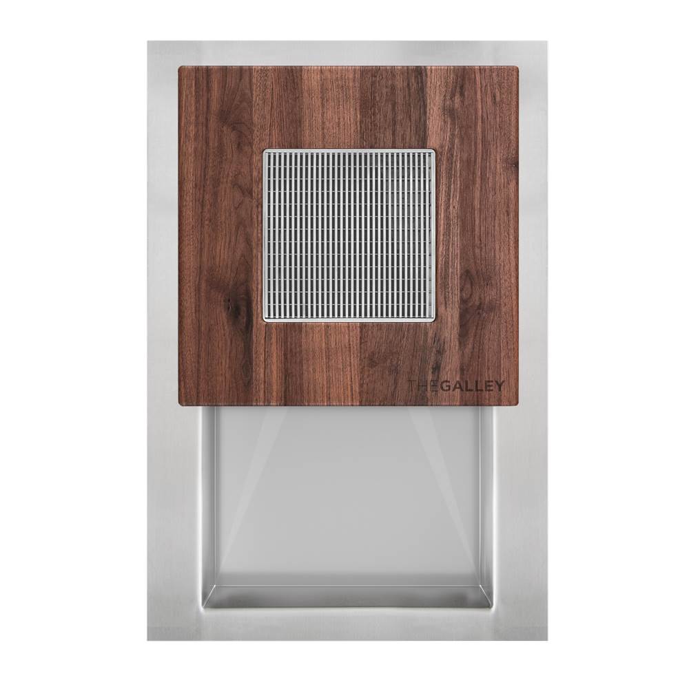The Galley Ideal HydroStation™ with HydroPlate in American Black Walnut