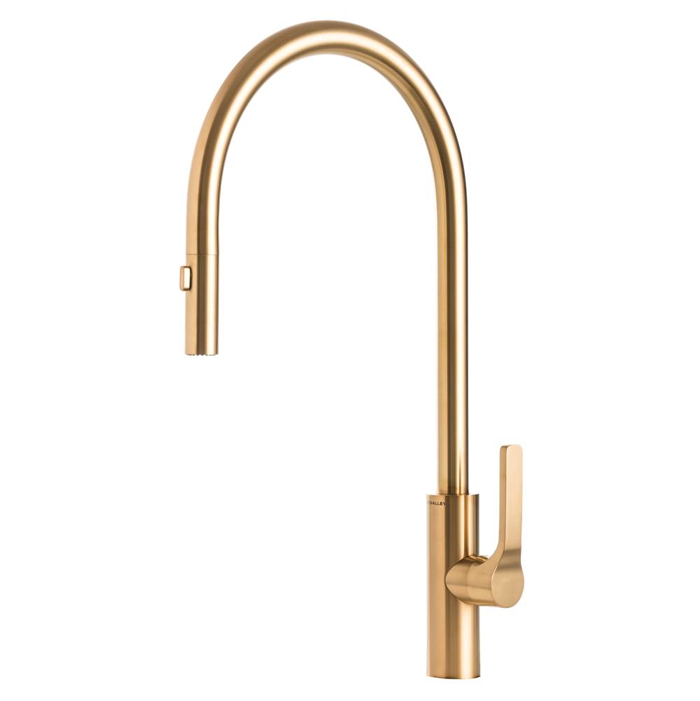 The Galley Ideal Tap High-Flow in PVD Brushed Gold Stainless Steel