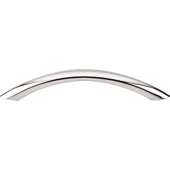 Top Knobs Bow Pull 5 1/16 Inch (c-c) Polished Nickel
