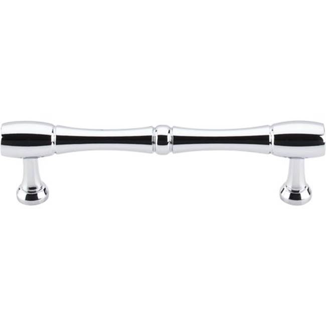 Top Knobs Nouveau Bamboo Pull 3 3/4 Inch (c-c) Polished Chrome