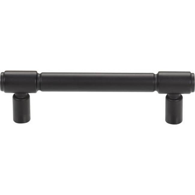 Top Knobs Clarence Pull 3 3/4 Inch (c-c) Flat Black