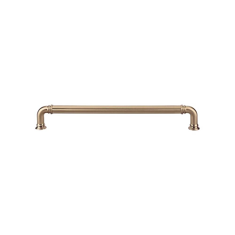 Top Knobs Reeded Appliance Pull 12 Inch (c-c) Honey Bronze