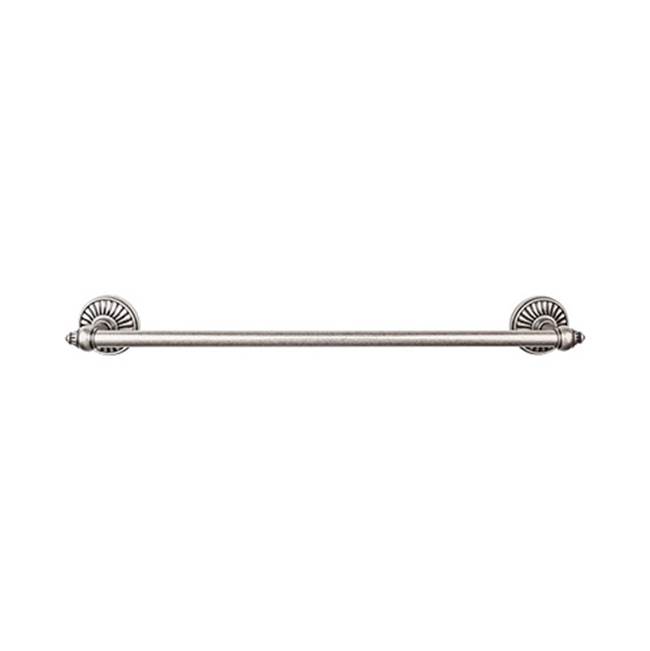 Top Knobs Tuscany Bath Towel Bar 18 Inch Single Antique Pewter